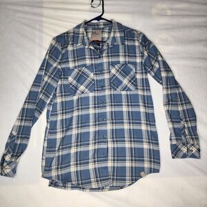5.11 Tactical Mens‎ Small Plaid Flannel Shirt Long Sleeve Button Up Outdoor Work